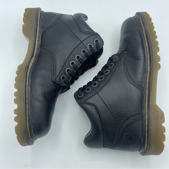 Dr. Martens “Harrisfield” Mid Black Boots main image 8